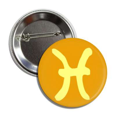 zodiac pisces symbol astrology horoscope button