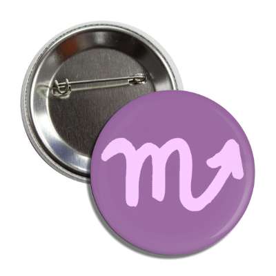 zodiac scorpio symbol astrology horoscope button