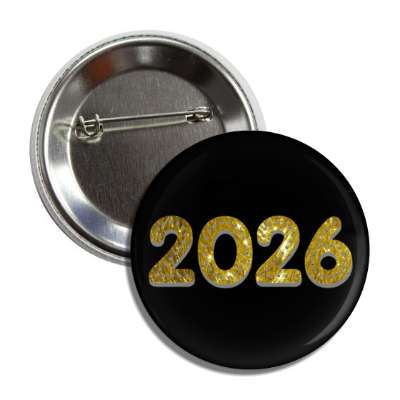 2026 gold black button