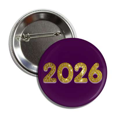 2026 gold purple button