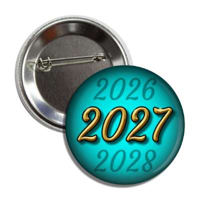 2027 countdown aqua button