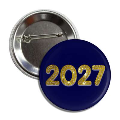 2027 gold blue button