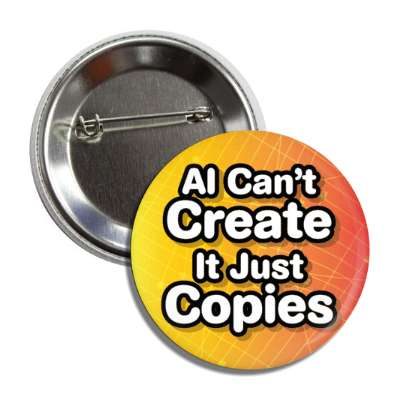 ai cant create it just copies orange red button