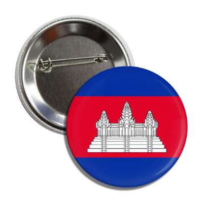 cambodia flag country button