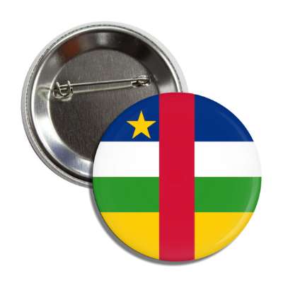 central african republic flag country button