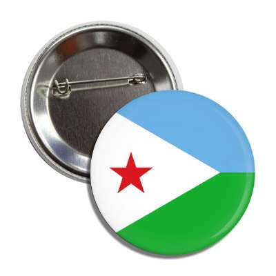 djibouti flag country button