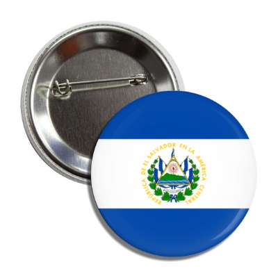 el salvador flag country button