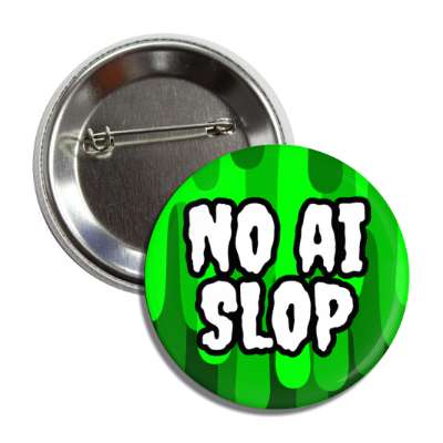 green no ai slop button