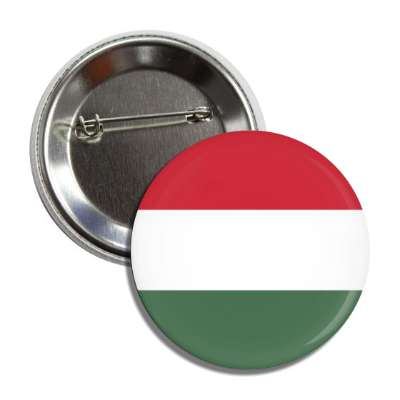 hungary flag country button