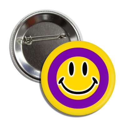 intersex pride flag smile face button