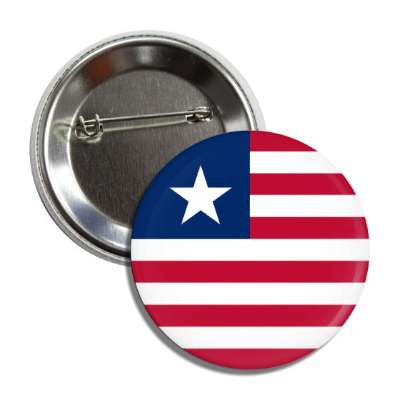 liberia flag country button