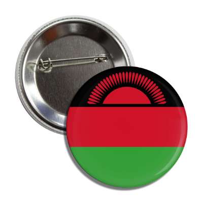 malawi flag country button