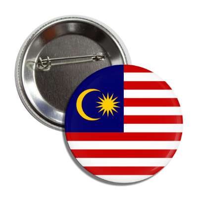 malaysia flag country button