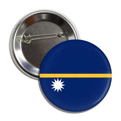 nauru flag country button