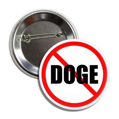 no doge red slash button