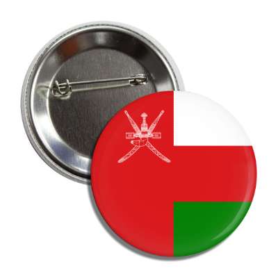 oman flag country button