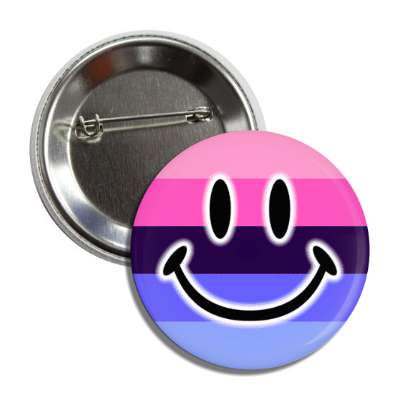 omnisexual men pride flag smile face button