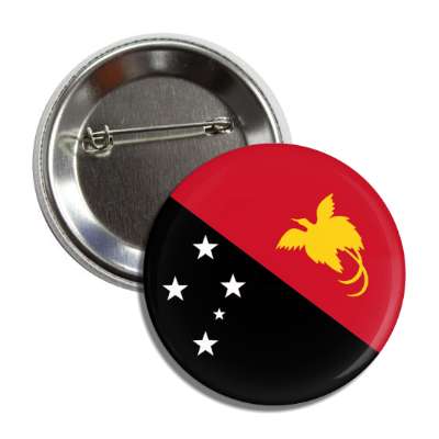 papua new guinea flag country button