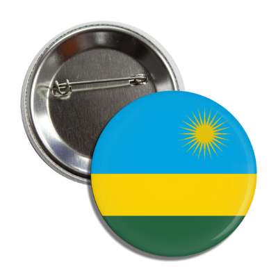 rwanda flag country button