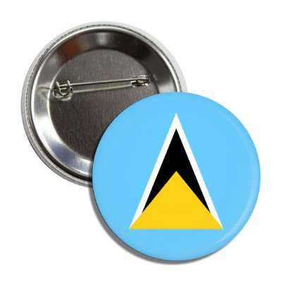saint lucia flag country button