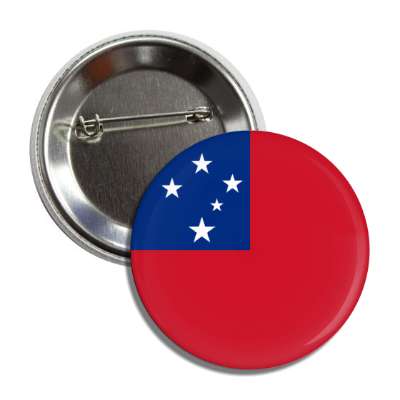 samoa flag country button