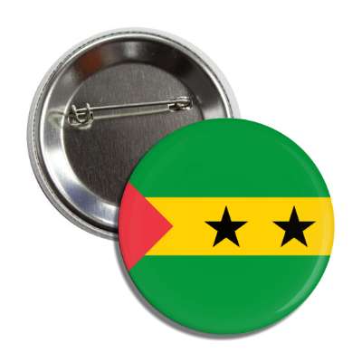 sao tome and principe flag country button