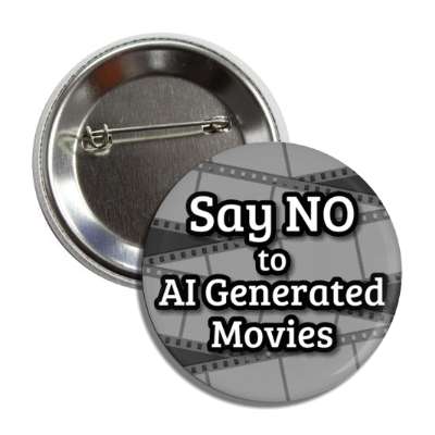 say no to ai generated movies actor actress support film button