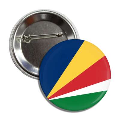 seychelles flag country button