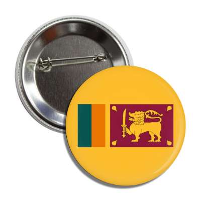 sri lanka flag country button
