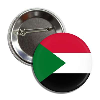 sudan flag country button