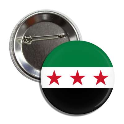 syria flag country button