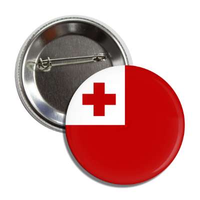 tonga flag country button