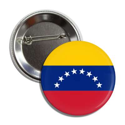 venezuela flag country button