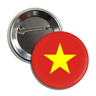 vietnam flag country button