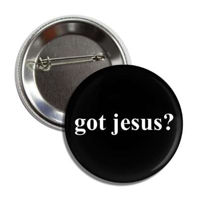 got jesus button