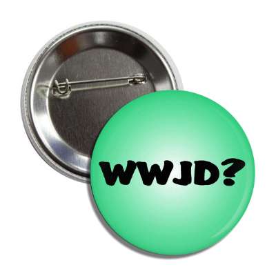 wwjd green button