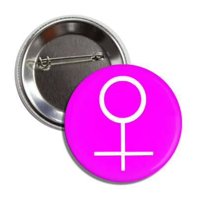 woman venus symbol button