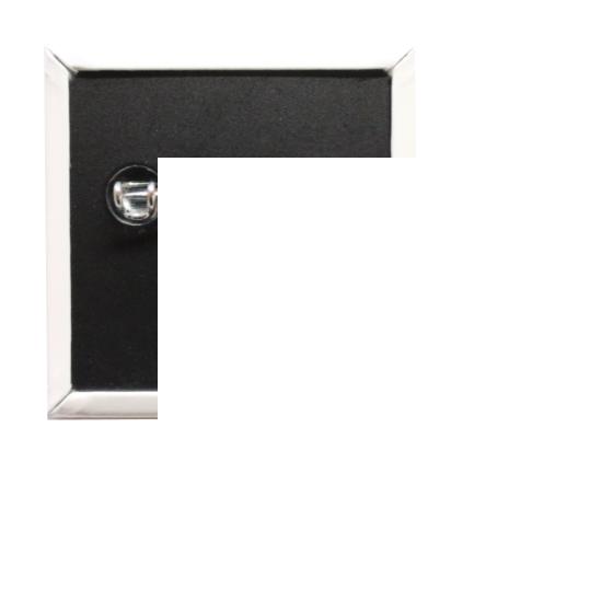 Number 363 White Black Button | Wacky Buttons